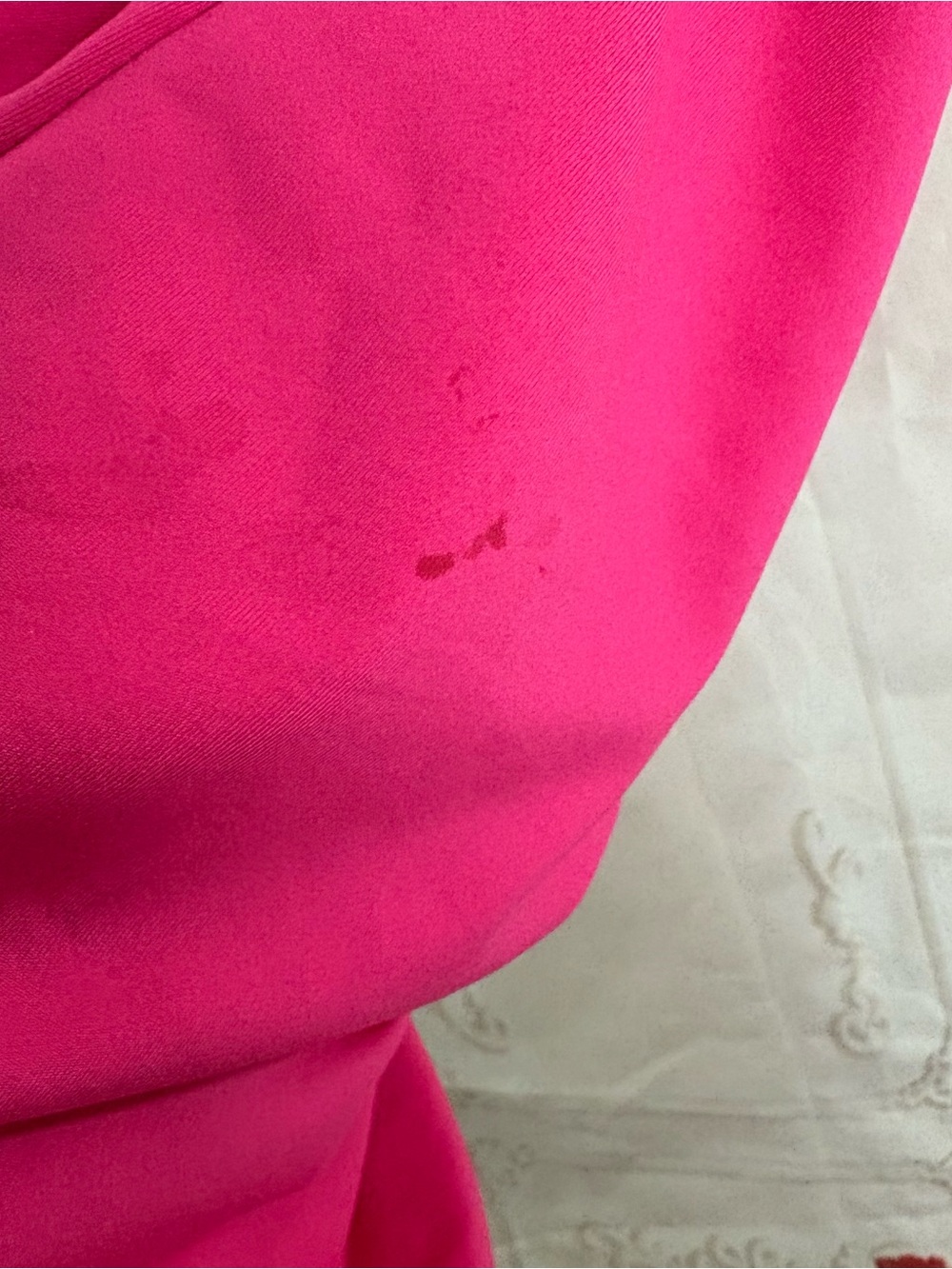 NEW Michael Kors Fuchsia Ruched One-Piece Halter Swimsuit - Picture 5 of 8